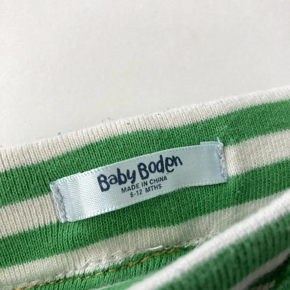 Baby Boden Star Pull On Denim Jeans - 6-12M